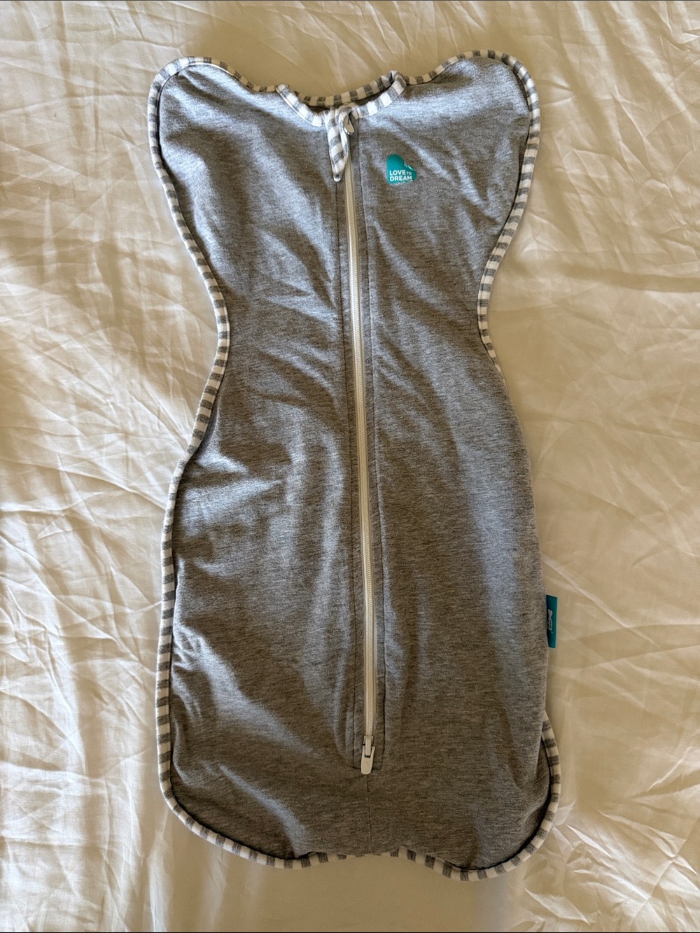 Love to Dream Grey Baby Swaddle - NEWBORN (5-8lbs)